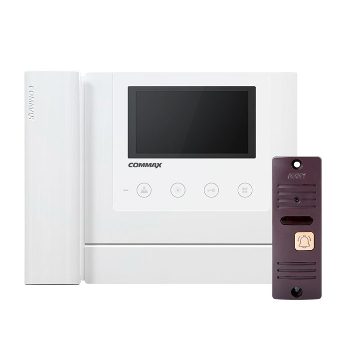 Комплект відеодомофону COMMAX CDV-43MH + ARNY AVP-05