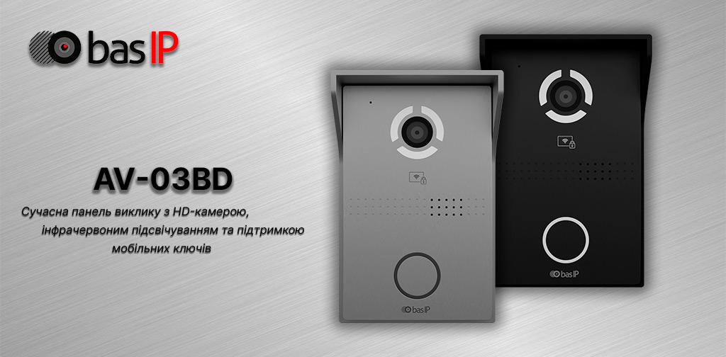 Панель виклику BAS-IP AV-03BD
