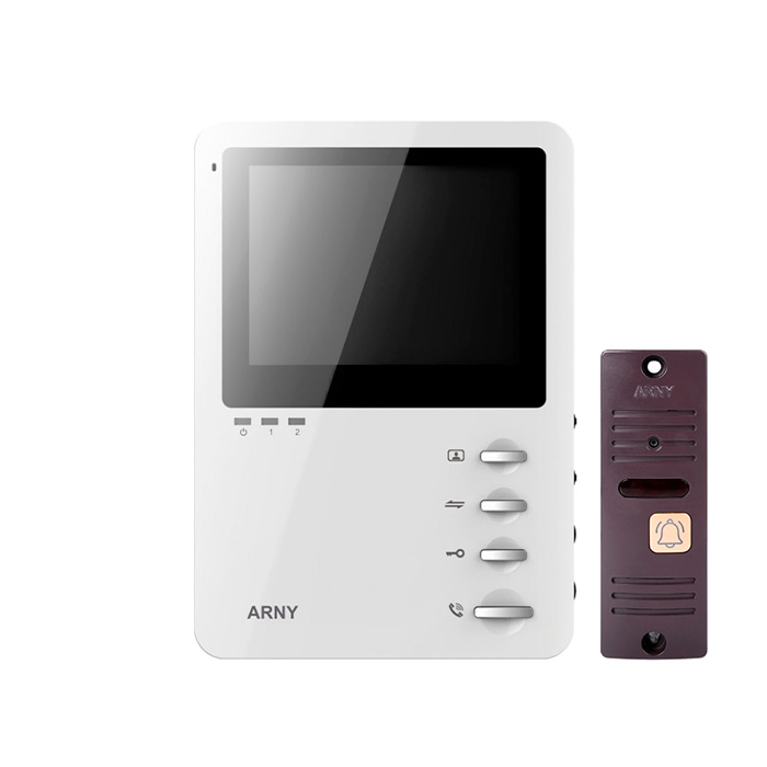 Комплект відеодомофону ARNY AVD-410M + ARNY AVP-05