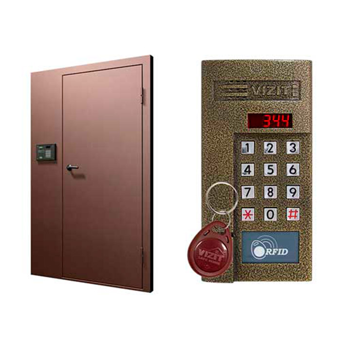 Домофонна багатоквартирна система VIZIT до 100 квартир