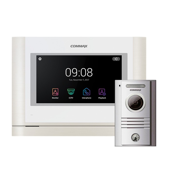 Комплект відеодомофону COMMAX CDV-704MA + DRC-40KHD