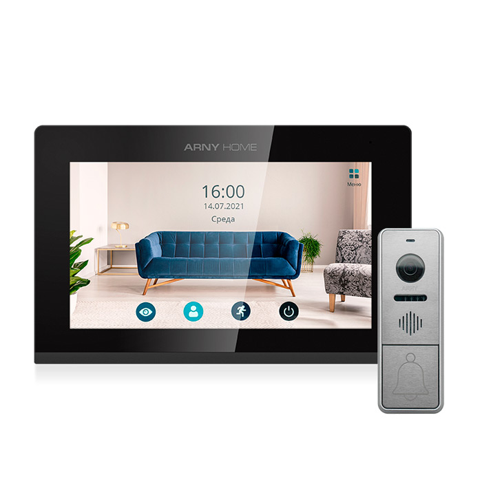 Комплект відеодомофону ARNY AVD-7443A WiFi