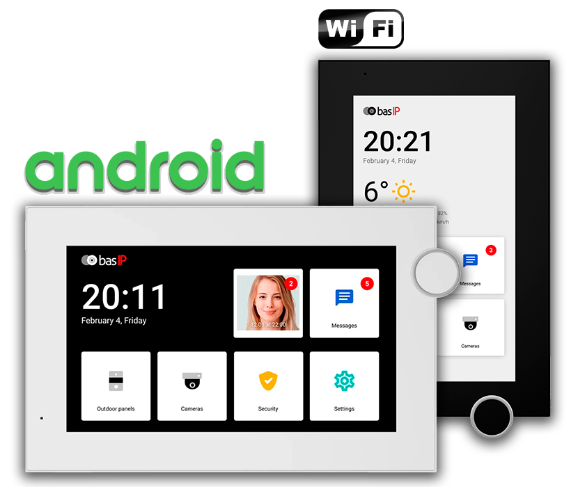 Видеодомофон BAS-IP AZ-07LF