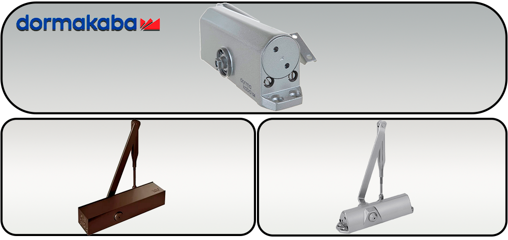 Класичні доводчики дверей DORMAKABA Класичні доводчики дверей DORMAKABA